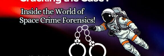The image shows the topic of the blog is related to astronaut and space